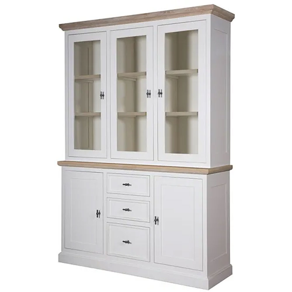 Voorthuizen Buffetkast met eiken 160cm 1 Voorthuizen Buffetkast met eiken 160cm