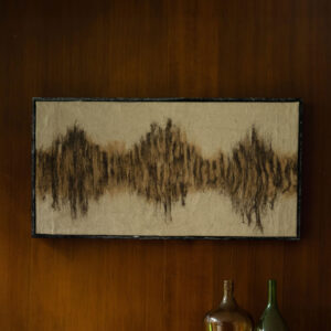 Dutchbone Wanddecoratie 'Wangdi' Vilt, 53 x 99cm