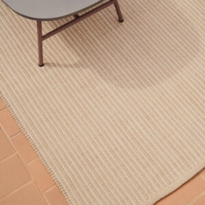 Kave Home Vloerkleed 'Canyet' 160 x 230cm, kleur Beige